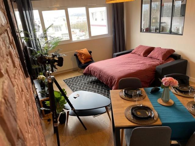 Le Petit Manhattan - Appartement Prive De 45 M2 - 2 A 4 Personnes - Parking Prive Metz Exteriör bild